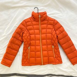 Michael Kors puffer jacket wore once.